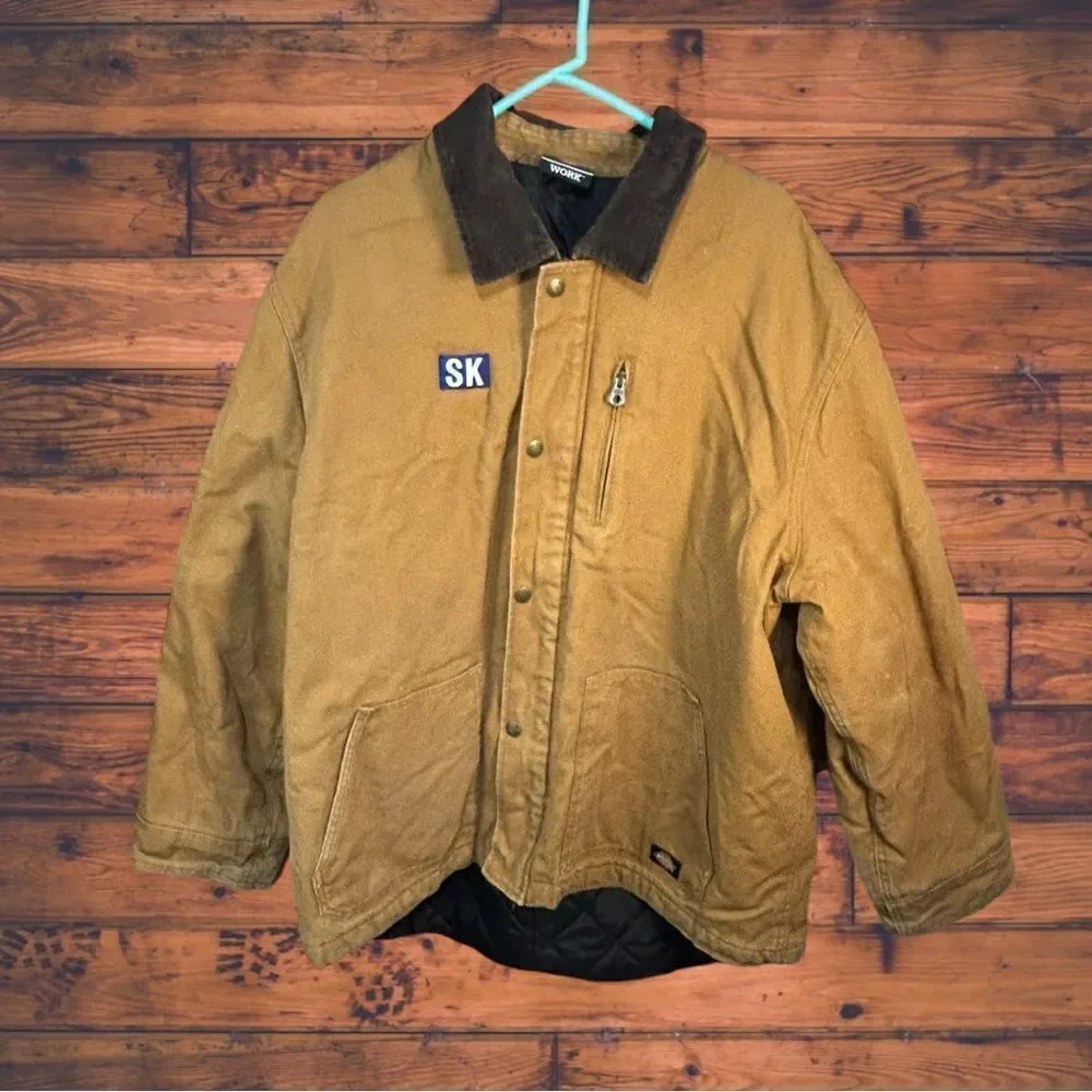 Dickies‎ Canvas Down Tan Jacket XXL